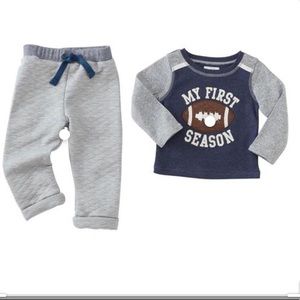 Mud Pie Baby Boy 6-9 Months 2 Piece Set